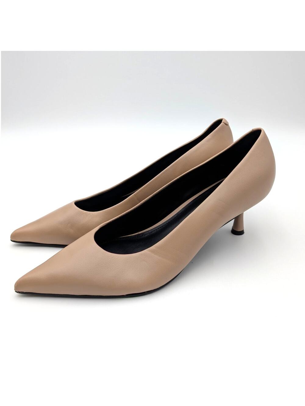 Marc Fisher LTD Rinnie Pointed Toe Pump Women's Light Natural Size US10M EU40